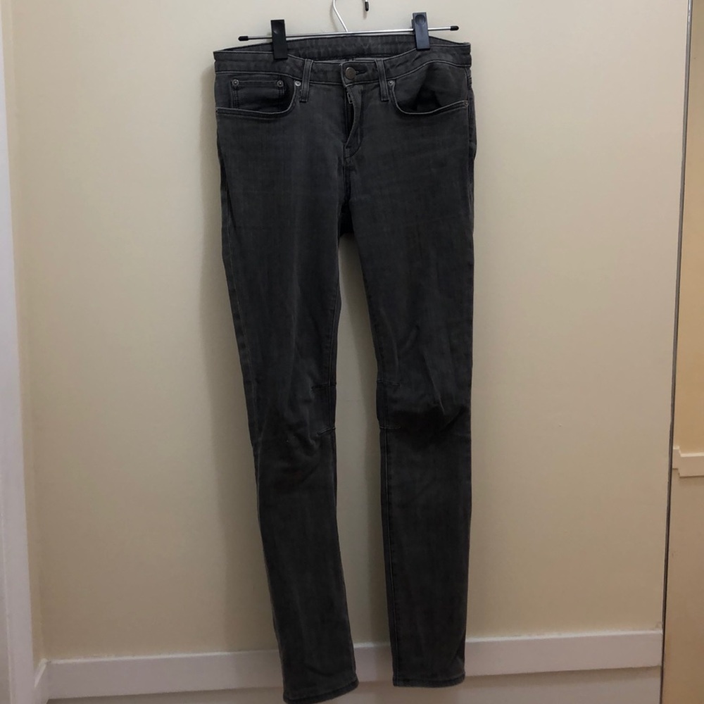Helmut Lang size 28 skinny jean - grey